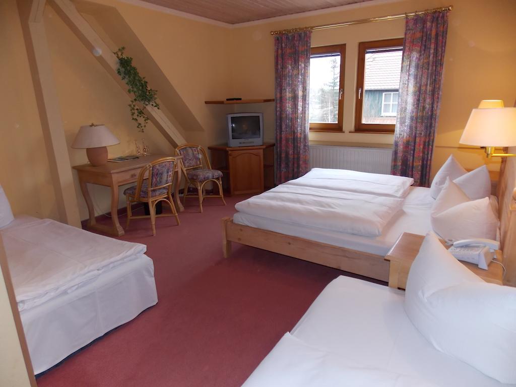 Gasthof Und Landhotel Zur Ausspanne Klipphausen Szoba fotó